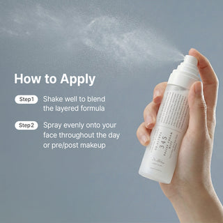 Dr. Althea 345 Relief Cream Mist bottle with spray nozzle, showcasing the product label and packaging design.
