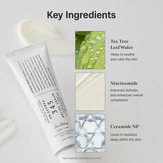 Dr. Althea 345 Relief Cream facial cream in a 50ml jar, featuring a smooth, soothing texture for skin relief.