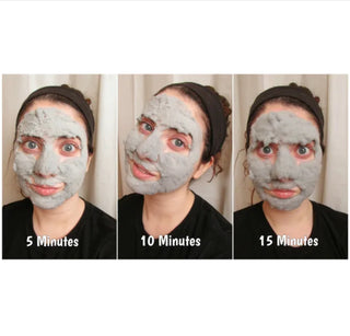Elizavecca Milky Piggy Carbonated Bubble Clay Mask 100g in a jar, showing the mask's foamy, bubbly texture and brand label.