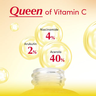 Eqqualberry Vitamin Illuminating Serum in 30mL bottle, featuring clear liquid and sleek packaging with the brand logo.