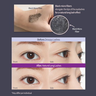 Etude Dr. Mascara Fixer for Super Long Lashes 6g, clear mascara fixer to enhance lash length and hold mascara in place