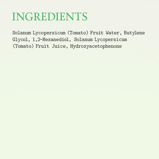 FULLY Green Tomato Toner 250mL bottle, natural skincare toner with green tomato extract for refreshed skin.