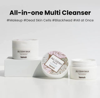 Heimish All Clean Balm 120ml, soothing cleansing balm with a smooth texture, designed for gentle makeup and impurity removal.