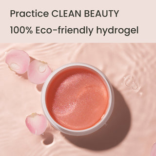 Heimish Bulgarian Rose Hydrogel Eye Patch with 60 patches, soothing eye treatment for refreshed, hydrated skin around the eyes.