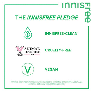 Innisfree No Sebum Mineral Powder in 5g container, beige loose powder for oil control and matte finish, close-up of the product.