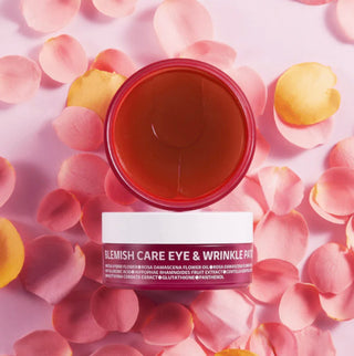 ISOI Blemish Care Eye & Wrinkle Patch, clear eye patch with soothing ingredients designed to reduce blemishes and wrinkles around the eye area.