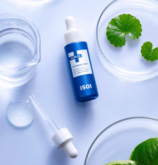 ISOI Acni Dr. 1st Control Serum 40mL showing the serum bottle with a sleek design and label on a neutral background.