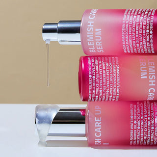 ISOI Blemish Care Up Serum 35mL bottle showing the clear serum inside and minimalist label design.