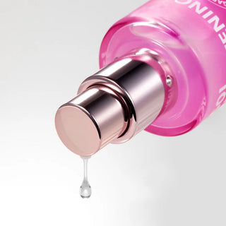 ISOI Brightening Serum in 35mL bottle, showcasing clear glass container and dropper applicator for skincare.
