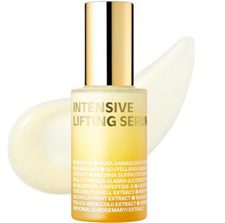 ISOI Intensive Lifting Serum 35mL bottle with sleek design, highlighting its uplifting skincare properties and modern packaging.