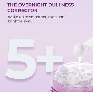 JUMISO Niacinamide 5+ Overnight Cream in a 50ml jar, featuring a smooth, white cream formula for overnight skincare.