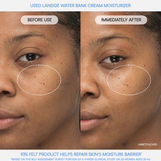 Laneige Water Sleeping Mask EX moisturizer in 15ml sample jar, hydrating skincare product for overnight use.