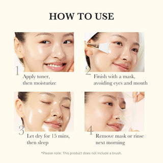 Medicube Kojic Acid Tumeric Night Wrapping Mask, 75mL, face sheet mask with brightening ingredients, shown in the image.
