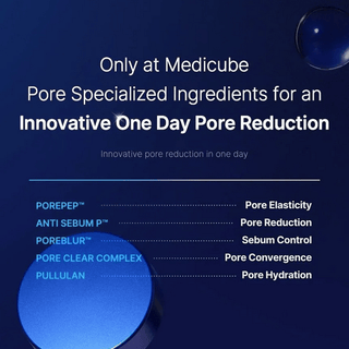 Medicube Zero Pore One Day Cream 50mL facial cream for smooth, pore-refining skincare with lightweight formula.