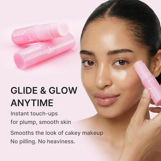 Medicube PDRN Pink Collagen Volume Multi Balm 10g jar with pink label and silver lid, skincare product for skin hydration and plumping.