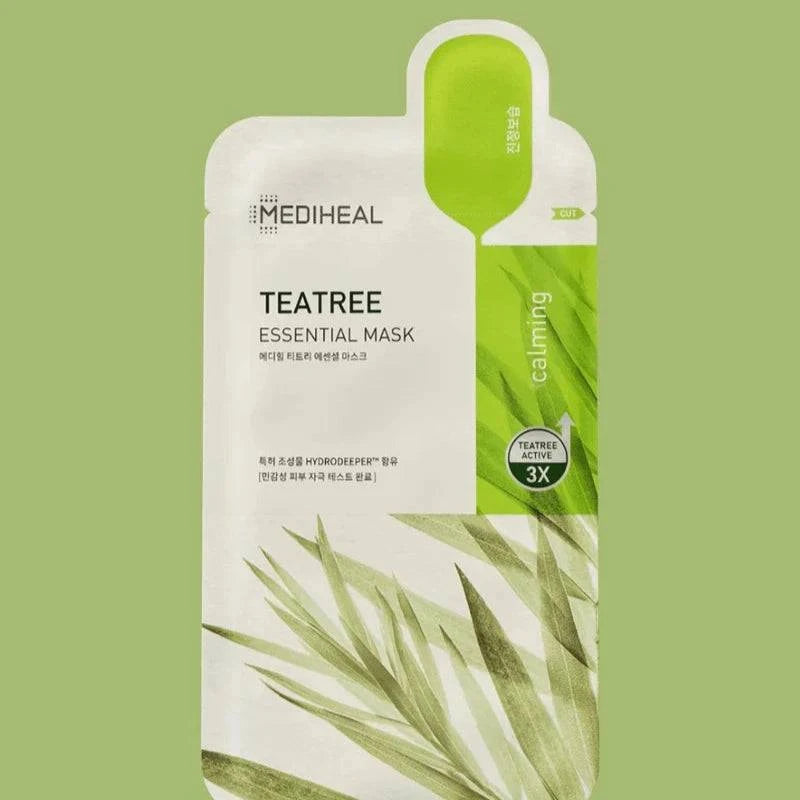 MEDIHEAL Teatree Essential Mask 24ML (1ea) | Kbeauty Canada