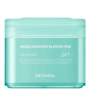 Mediheal Madecassoside Blemish Pad in a 170mL pack with 100 toner pads for soothing and reducing skin blemishes.