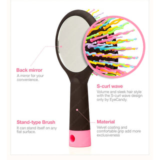 EYECANDY Hairbrush