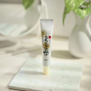 SANA Smooth Honpo Wrinkle Eye Cream 20g jar showing the creamy eye treatment for reducing wrinkles and puffiness.