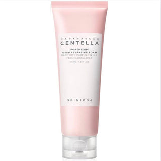 Skin1004 Madagascar Centella Poremizing Deep Cleansing Foam, foaming cleanser for deep pore cleansing and gentle skincare.