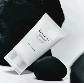 Skin1004 Madagascar Centella Tone Brightening Capsule Cream moisturizer in a jar, featuring a smooth, brightening skincare product.