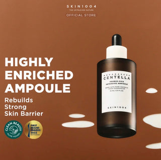 Skin1004 Madagascar Centella Probio-Cica Intensive Ampoule serum in a 50ml bottle, featuring natural ingredients for skin soothing.