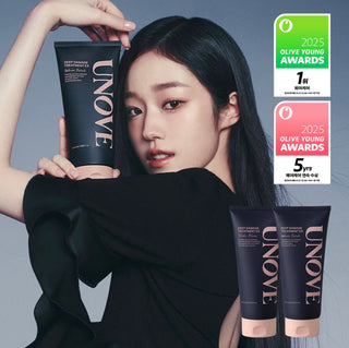 Unove Deep Damage Treatment EX hair treatment in 207mL jar with warm petal scent, moisturizing and nourishing damaged hair.