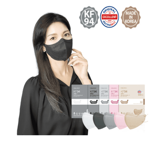 Good Manner Mask KF94 2D [Medium] Adult (25 Masks) Good Manner