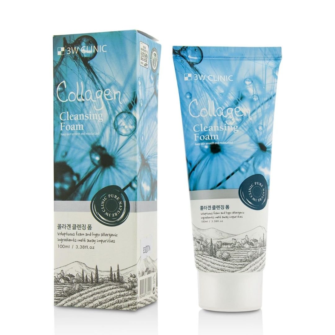 3W Clinic Collagen Cleansing Foam Miessential
