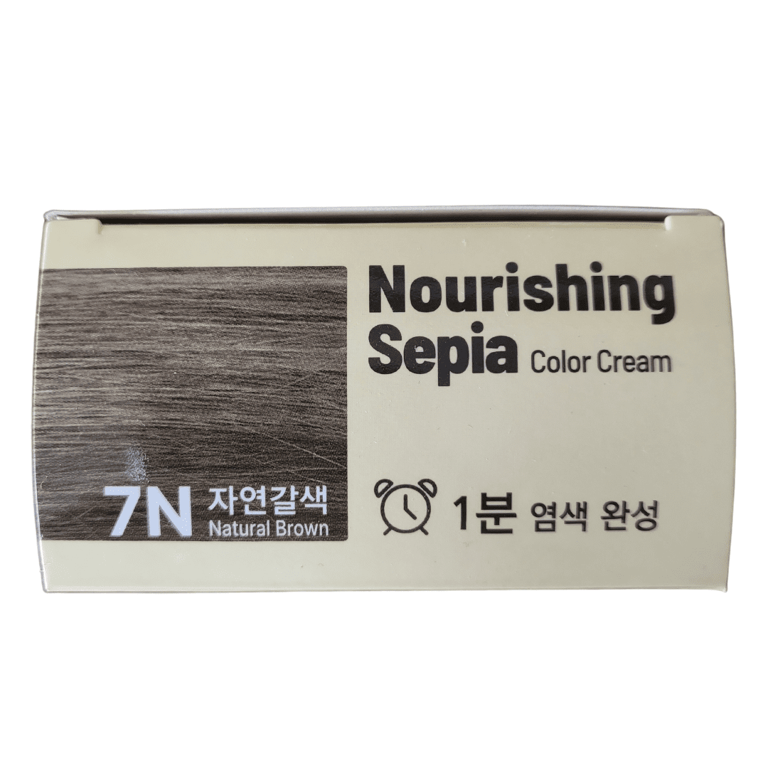 Foodaholic Nourishing Sepia 1 Min Hair Color 7N Natural Brown