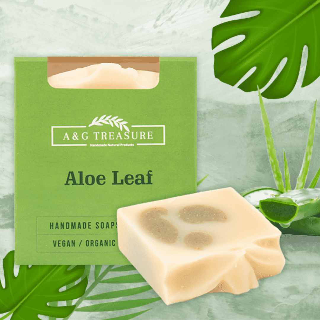 AG Treasure Aloe Leaf Soap - 2