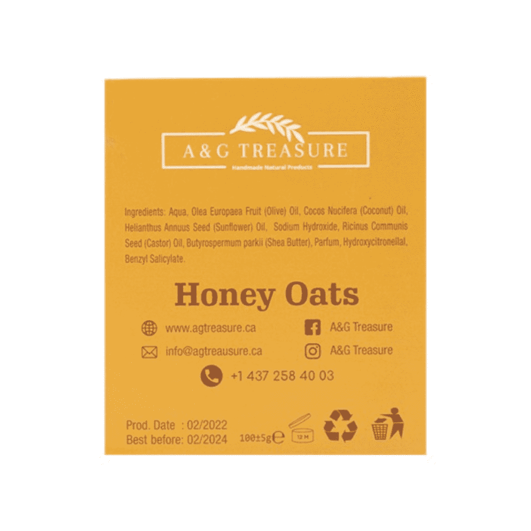 AG Treasure Honey Oats Soap - 4