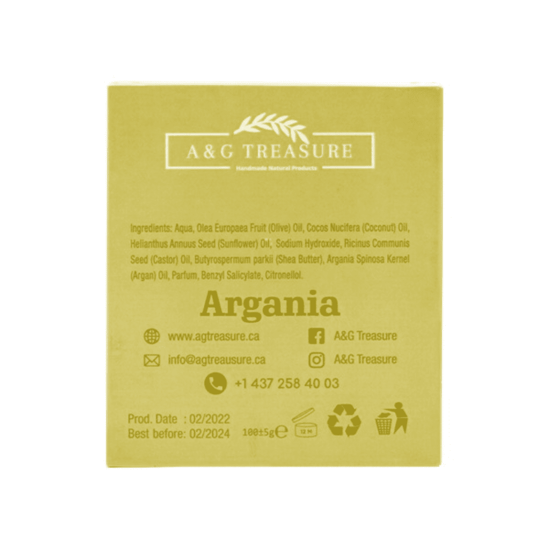 AG Treasure Natural Argania Soap - 4