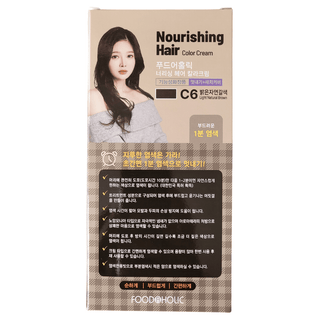 Foodaholic Nourishing Sepia 1 Min Hair Color C6 Light Natural Brown