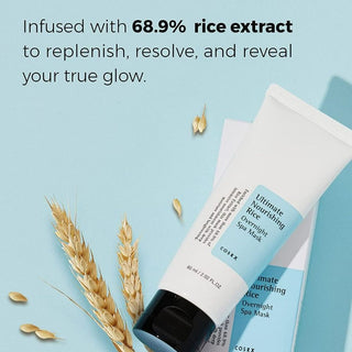 COSRX Ultimate Nourishing Rice Overnight Spa Mask