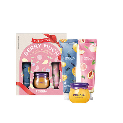 FRUDIA Honey Lip Balm & Hand Cream Gift Set