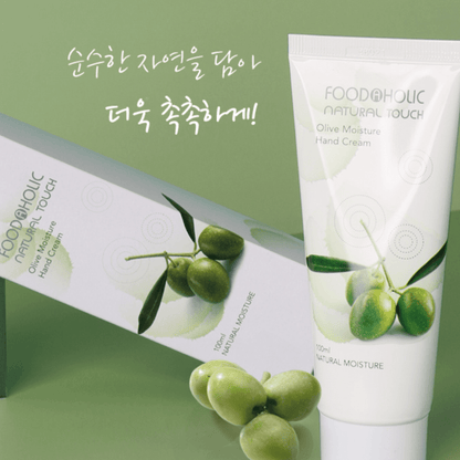 Foodaholic Natural Touch Olive Moisture Hand Cream