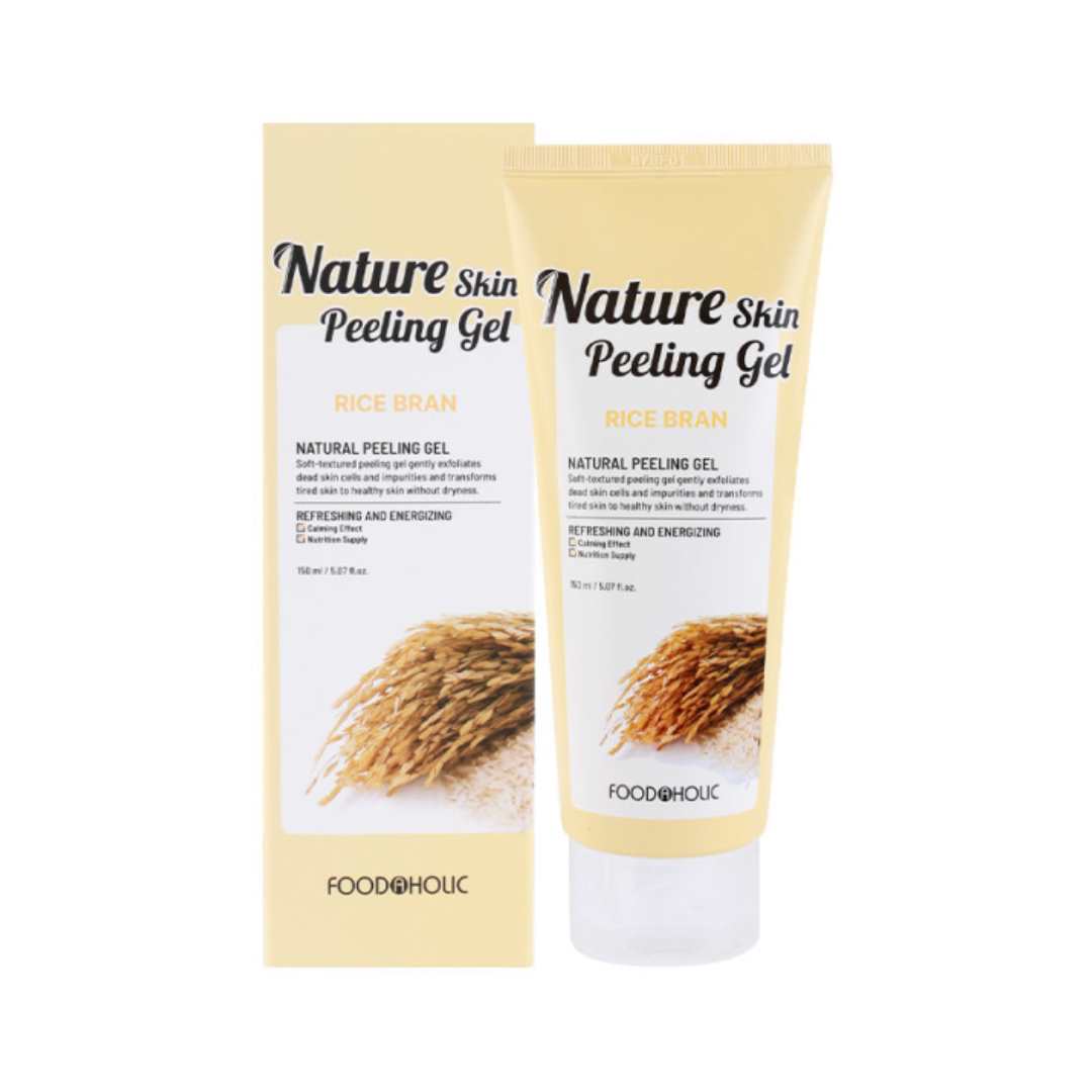 Foodaholic Nature Skin Peeling Gel Rice Bran MiessentialStore