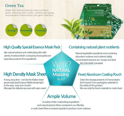 Ja Yeon Mapping Green Tea Purifying Mask MiessentialStore
