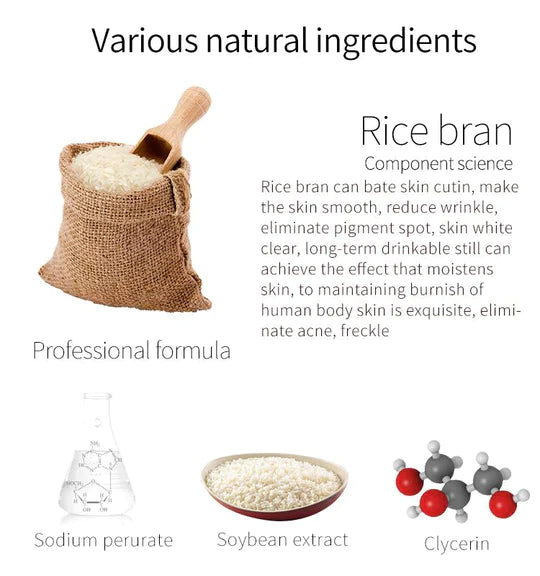 Mitomo Moisturizing Rice Bran Serum MiessentialStore