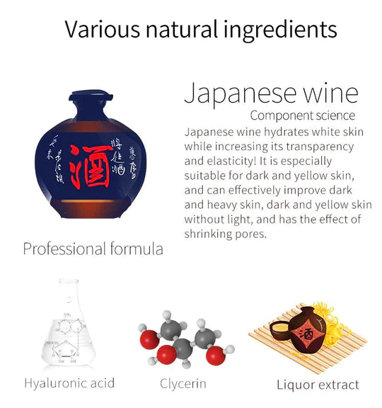 Mitomo Elastic Japanese Sake Serum MiessentialStore