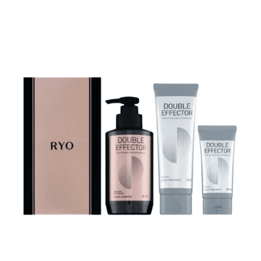 Ryo Double Effector Black Shampoo Deep Brown & Treatment MiessentialStore