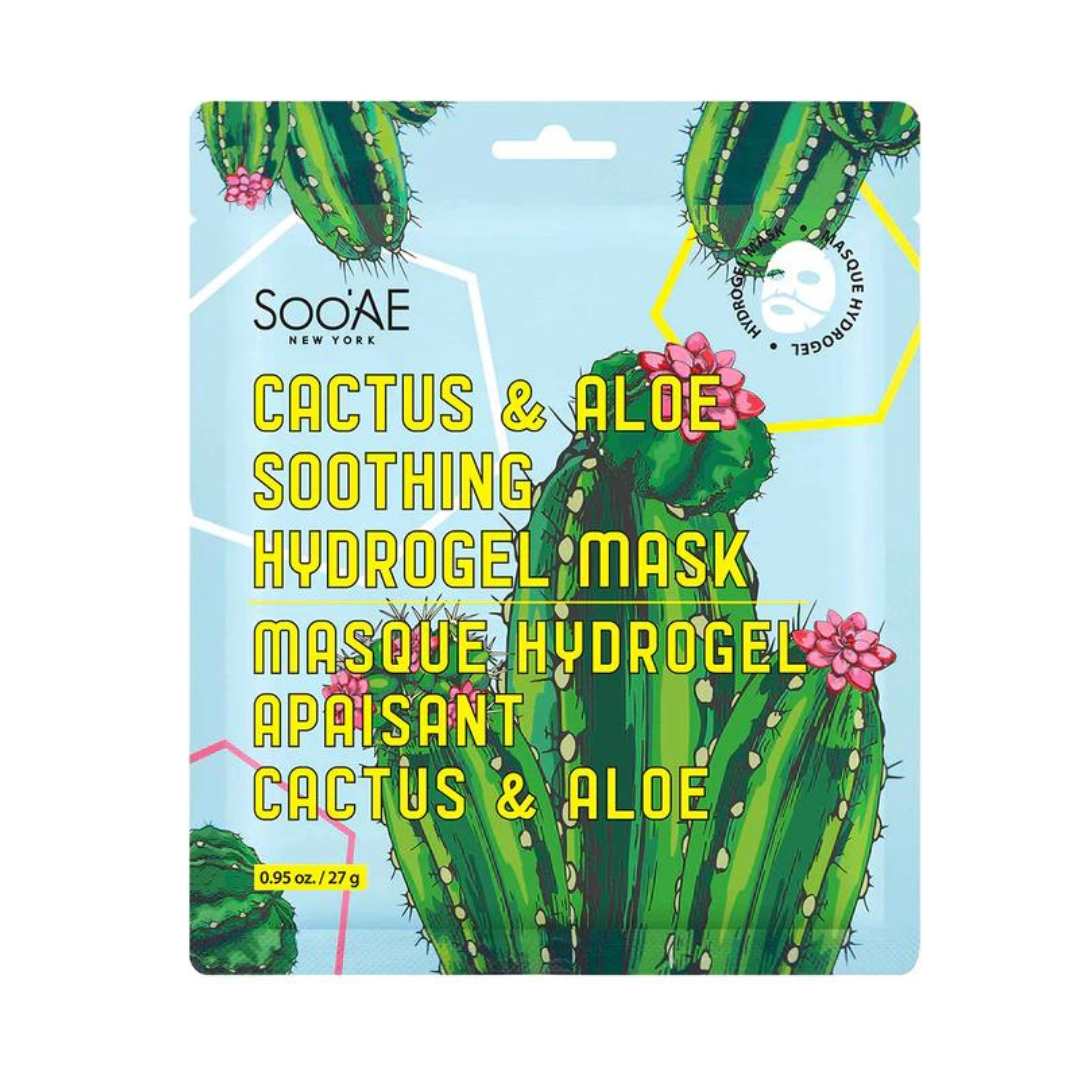 Soo'AE Cactus & Aloe Soothing Hydrogel Mask MiessentialStore