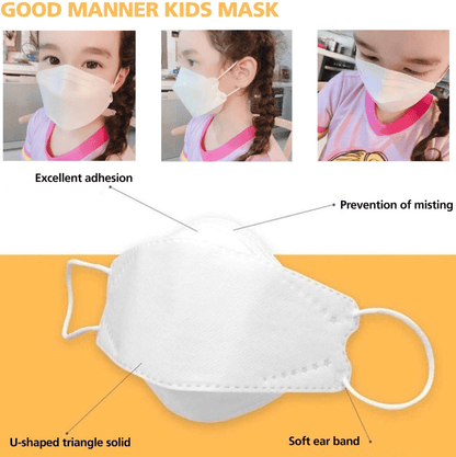 Good Manner KF94 Masks Kids (age 5 to 12) 100 Masks Good Manner