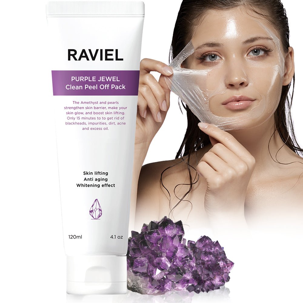 Raviel Purple Jewel Clean Peel Off Pack